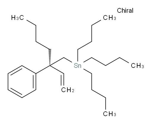 (S)-三丁基(2-苯基-2-乙烯基己基)锡烷