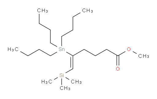 (Z)-甲基 5-(三丁基锡基)-6-(三甲基硅基)己-5-烯酸酯