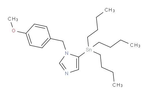 1-(4-methoxybenzyl)-5-(tributylstannyl)-1H-imidazole