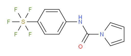 [4-[(1H-pyrrol-1-ylcarbonyl)amino]phenyl]sulfur pentafluoride
