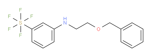 [3-[[2-(phenylmethoxy)ethyl]amino]phenyl]sulfur pentafluoride