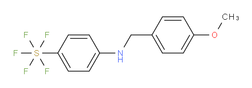 [4-[[(4-methoxyphenyl)methyl]amino]phenyl]sulfur pentafluoride
