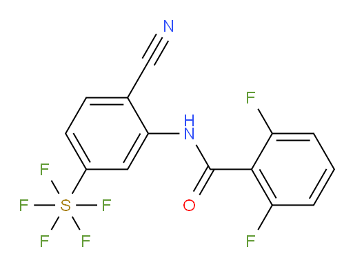[4-Cyano-3-[(2,6-difluorobenzoyl)amino]phenyl]sulfur pentafluoride