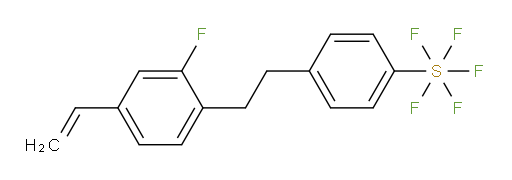 [4-[2-(4-ethenyl-2-fluorophenyl)ethyl]phenyl]sulfur pentafluoride