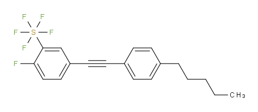 [2-fluoro-5-[2-(4-pentylphenyl)ethynyl]phenyl]sulfur pentafluoride