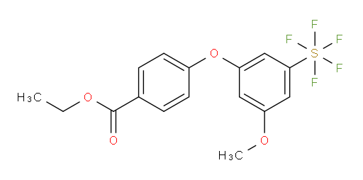 [3-[4-(Ethoxycarbonyl)phenoxy]-5-methoxyphenyl]sulfur pentafluoride