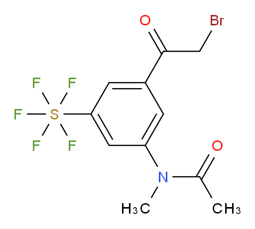 [3-(Acetylmethylamino)-5-(2-bromoacetyl)phenyl]sulfur pentafluoride