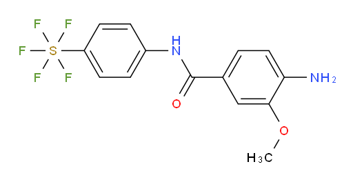 [4-[(4-Amino-3-methoxybenzoyl)amino]phenyl]sulfur pentafluoride