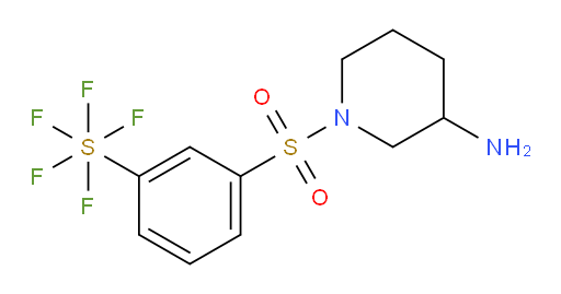 [3-[(3-Amino-1-piperidinyl)sulfonyl]phenyl]sulfur pentafluoride