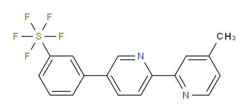 [3-(4'-methyl[2,2'-bipyridin]-5-yl)phenyl]-sulfur pentafluoride