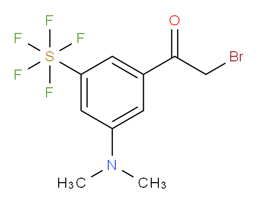 [3-(2-Bromoacetyl)-5-(dimethylamino)phenyl]sulfur pentafluoride