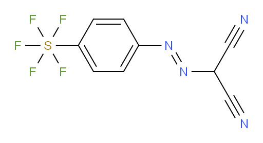 (E)-2-((4-(pentafluoromercapto)phenyl)diazenyl)malononitrile