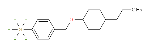 [4-[[(4-propylcyclohexyl)oxy]methyl]phenyl]sulfur pentafluoride