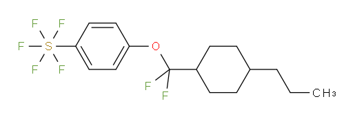 [4-[difluoro(trans-4-propylcyclohexyl)methoxy]phenyl]sulfur pentafluoride