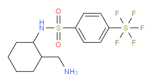 [4-[[[2-(Aminomethyl)cyclohexyl]amino]sulfonyl]phenyl]sulfur pentafluoride
