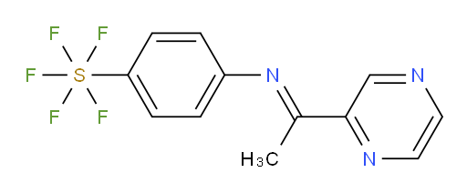 [4-[(E)-[1-(2-pyrazinyl)ethylidene]amino]phenyl]-sulfur pentafluoride