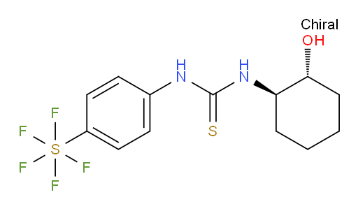 1-((1R,2R)-2-hydroxycyclohexyl)-3-(4-(pentafluoromercapto)phenyl)thiourea