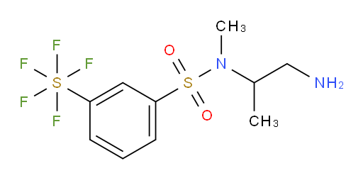 [3-[[(2-Amino-1-methylethyl)methylamino]sulfonyl]phenyl]sulfur pentafluoride