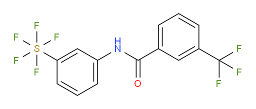 [3-[[3-(trifluoromethyl)benzoyl]amino]phenyl]sulfur pentafluoride
