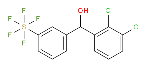 [3-[(2,3-Dichlorophenyl)hydroxymethyl]phenyl]sulfur pentafluoride