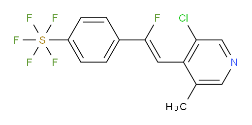 (Z)-4-(2-(3-chloro-5-methylpyridin-4-yl)-1-fluorovinyl)(pentafluoromercapto)benzene