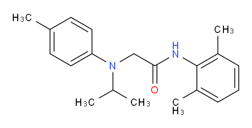 N-(2,6-dimethylphenyl)-2-(isopropyl(p-tolyl)amino)acetamide