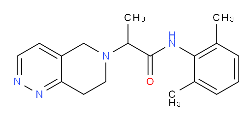 2-(7,8-dihydropyrido[4,3-c]pyridazin-6(5H)-yl)-N-(2,6-dimethylphenyl)propanamide