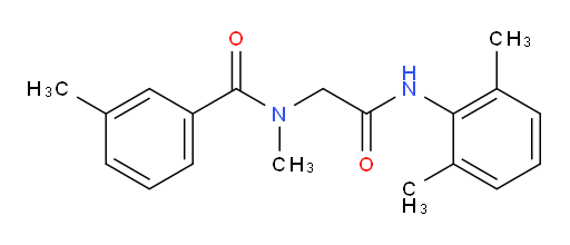 N-(2-((2,6-dimethylphenyl)amino)-2-oxoethyl)-N,3-dimethylbenzamide
