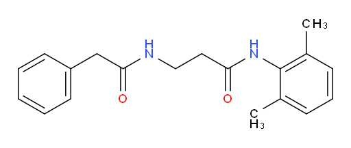 N-(2,6-dimethylphenyl)-3-(2-phenylacetamido)propanamide