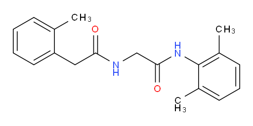 N-(2,6-dimethylphenyl)-2-(2-(o-tolyl)acetamido)acetamide