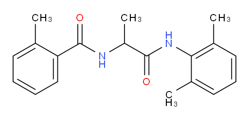 N-(1-((2,6-dimethylphenyl)amino)-1-oxopropan-2-yl)-2-methylbenzamide