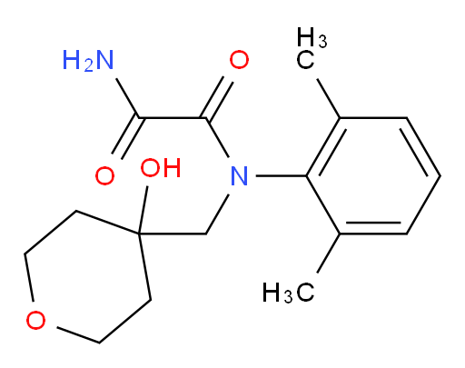 N1-(2,6-dimethylphenyl)-N1-((4-hydroxytetrahydro-2H-pyran-4-yl)methyl)oxalamide