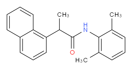N-(2,6-dimethylphenyl)-2-(naphthalen-1-yl)propanamide