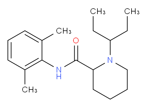 N-(2,6-dimethylphenyl)-1-(pentan-3-yl)piperidine-2-carboxamide