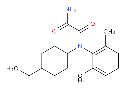N1-(2,6-dimethylphenyl)-N1-(4-ethylcyclohexyl)oxalamide
