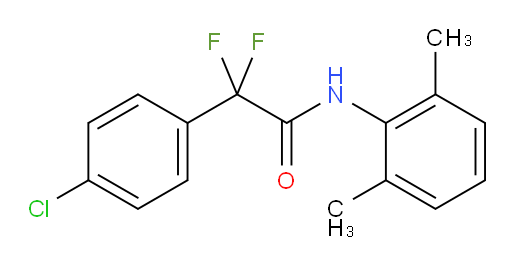 2-(4-chlorophenyl)-N-(2,6-dimethylphenyl)-2,2-difluoroacetamide