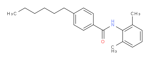 N-(2,6-dimethylphenyl)-4-hexylbenzamide