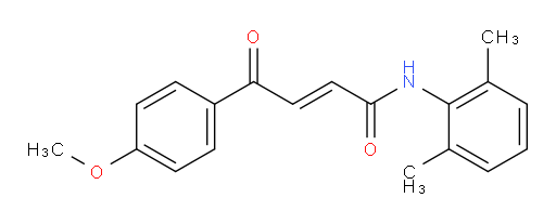 (E)-N-(2,6-dimethylphenyl)-4-(4-methoxyphenyl)-4-oxobut-2-enamide