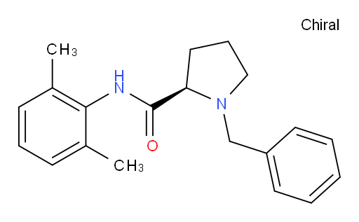 (R)-1-benzyl-N-(2,6-dimethylphenyl)pyrrolidine-2-carboxamide