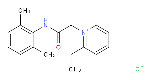 1-(2-((2,6-dimethylphenyl)amino)-2-oxoethyl)-2-ethylpyridin-1-ium chloride