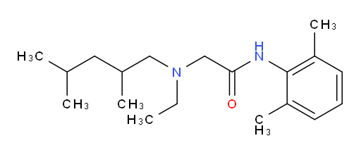 2-((2,4-dimethylpentyl)(ethyl)amino)-N-(2,6-dimethylphenyl)acetamide