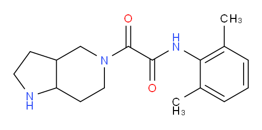N-(2,6-dimethylphenyl)-2-(hexahydro-1H-pyrrolo[3,2-c]pyridin-5(6H)-yl)-2-oxoacetamide