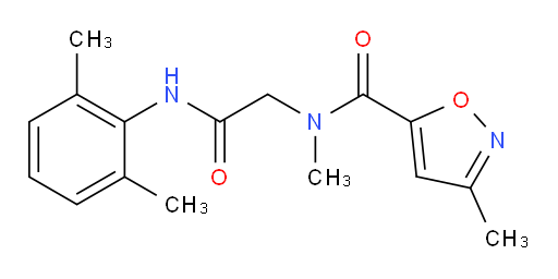 N-(2-((2,6-dimethylphenyl)amino)-2-oxoethyl)-N,3-dimethylisoxazole-5-carboxamide