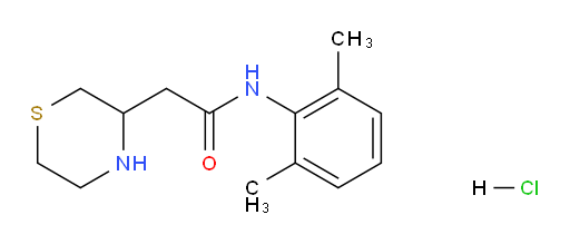 N-(2,6-dimethylphenyl)-2-(thiomorpholin-3-yl)acetamide hydrochloride