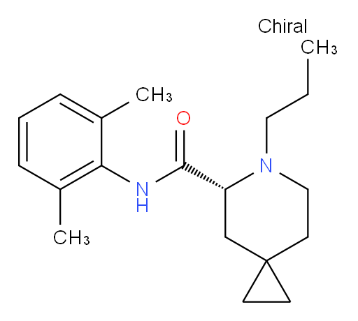 (R)-N-(2,6-dimethylphenyl)-6-propyl-6-azaspiro[2.5]octane-5-carboxamide