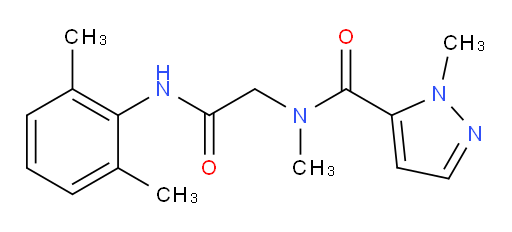 N-(2-((2,6-dimethylphenyl)amino)-2-oxoethyl)-N,1-dimethyl-1H-pyrazole-5-carboxamide