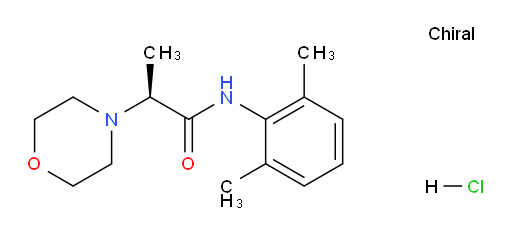 (S)-N-(2,6-dimethylphenyl)-2-morpholinopropanamide hydrochloride