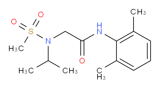 N-(2,6-dimethylphenyl)-2-(N-isopropylmethylsulfonamido)acetamide