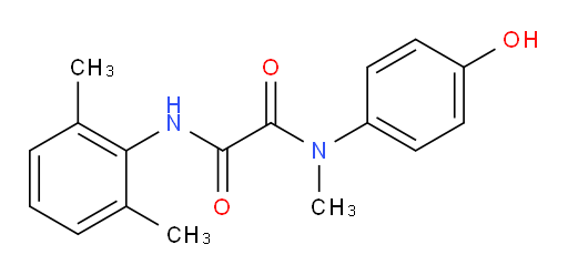N1-(2,6-dimethylphenyl)-N2-(4-hydroxyphenyl)-N2-methyloxalamide
