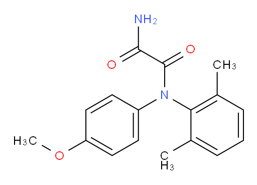 N1-(2,6-dimethylphenyl)-N1-(4-methoxyphenyl)oxalamide